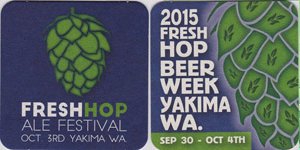 beer coaster from FrinGe Brewing ( WA-FRHA-2015 )