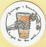 beer coaster from Future Primitive Brewing ( WA-FRIN-2 )