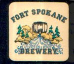 beer coaster from Fortside Brewing ( WA-FRTS-1 )