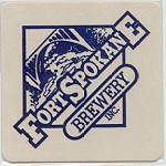 beer coaster from Fortside Brewing ( WA-FRTS-6 )