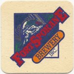 beer coaster from Fortside Brewing ( WA-FRTS-9 )