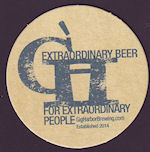 beer coaster from Glacier Peak Brewing Co. ( WA-GIG-2 )