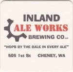 beer coaster from Inland Brewing & Malting Co. ( WA-INLN-1 )