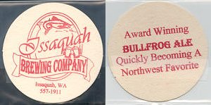 beer coaster from Jacob Betz Brewing & Malting Co. ( WA-ISS-1 )