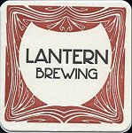 beer coaster from Larrabee Lager Company ( WA-LANT-1A )