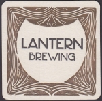 beer coaster from Larrabee Lager Company ( WA-LANT-1C )