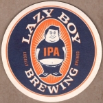 beer coaster from Leavenworth Brewery ( WA-LAZY-1 )