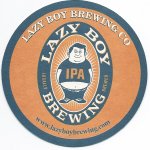 beer coaster from Leavenworth Brewery ( WA-LAZY-2 )