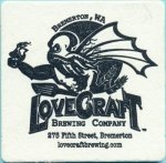 beer coaster from Lowercase Brewing ( WA-LBC-2 )