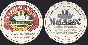 beer coaster from Matchless Brewing Co. ( WA-MAR-5 )