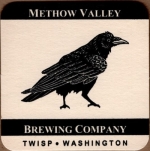 beer coaster from Metier Brewing Co ( WA-METH-1 )