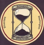 beer coaster from Moon Ales ( WA-MOME-2 )