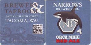 beer coaster from Natural 20 Brewing ( WA-NAR-4 )