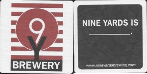 beer coaster from Nisqually Valley Brewing Company ( WA-NINE-4 )