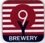 beer coaster from Nisqually Valley Brewing Company ( WA-NINE-5 )