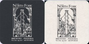 beer coaster from North Jetty Brewing ( WA-NORT-1 )