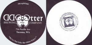 beer coaster from Odin Brewing Co. ( WA-ODDO-2A )