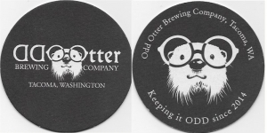 beer coaster from Odin Brewing Co. ( WA-ODDO-4 )