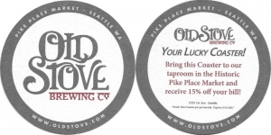 beer coaster from Olympia Brewing Co. ( WA-OLDS-3 )