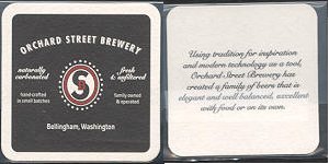 beer coaster from Orlison Brewing Co. ( WA-ORCH-2 )