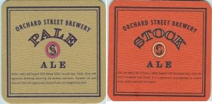 beer coaster from Orlison Brewing Co. ( WA-ORCH-3 )