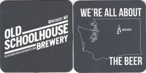 beer coaster from Old Stove Brewing Co. ( WA-OSCH-1 )