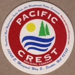 beer coaster from Pacific Rim Brewing Co. ( WA-PAC-2 )