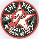 beer coaster from Pilsener Brewing Co. ( WA-PIKE-11 )