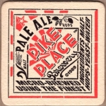 beer coaster from Pilsener Brewing Co. ( WA-PIKE-2 )