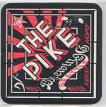 beer coaster from Pilsener Brewing Co. ( WA-PIKE-6 )