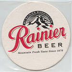 beer coaster from Rainy Daze Brewing Co.  ( WA-RAIWA-1 )