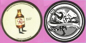 beer coaster from Rainy Daze Brewing Co.  ( WA-RAIWA-19C )