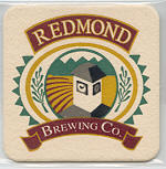 beer coaster from Remlinger Brewing ( WA-REDM-2 )