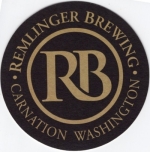 beer coaster from Republic Brewing & Malting Co. ( WA-REML-1 )