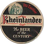 beer coaster from Ridgefield Craft Brewing Company ( WA-RHL-1 )