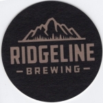 beer coaster from River City Brewing Co.  ( WA-RIDE-1 )