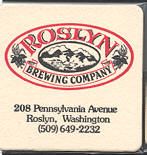 beer coaster from Saddle Rock Pub & Brewery ( WA-ROSL-2 )