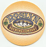 beer coaster from Saddle Rock Pub & Brewery ( WA-ROSL-4 )