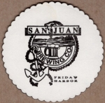 beer coaster from San Juan Island Brewing Co. ( WA-SANJ-3 )