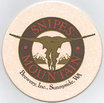 beer coaster from Snoqualmie Falls Brewing Co. ( WA-SNIP-3 )