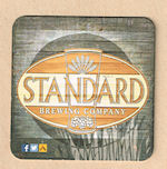 beer coaster from Standard Brewing Company ( WA-STND-1 )