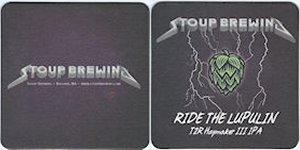 beer coaster from Sumerian Brewing Co. ( WA-STP-2 )