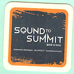 beer coaster from Sovereign Brewing ( WA-STS-1 )