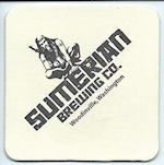 beer coaster from Sweetwater Brewing ( WA-SUM-1 )