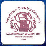 beer coaster from Tacoma Brewing Co. ( WA-SWT-5 )