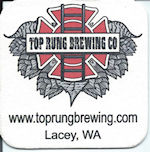 beer coaster from Trade Route Brewing ( WA-TOPR-4 )