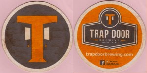 beer coaster from Tri-City Brewing Co. ( WA-TRAP-1 )