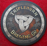 beer coaster from Triple R Brewing ( WA-TRIP-3 )