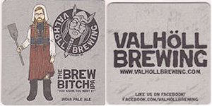 beer coaster from Valley Brewing Co.  ( WA-VAL-1 )