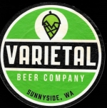 beer coaster from Vashon Brewing ( WA-VARI-4 )